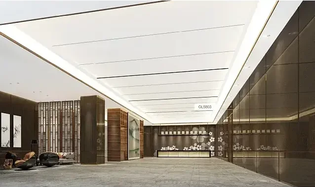 Dekorazio marmol horma panela PVC / maskota filma