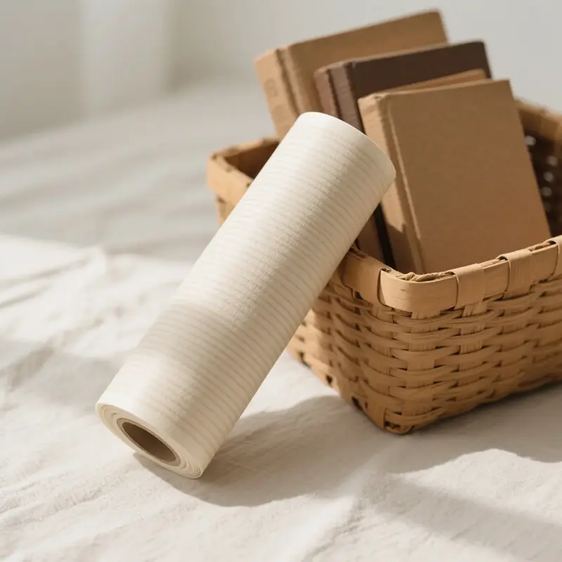 Egurrezko ale iraunkorra PVC Dekorazio Film