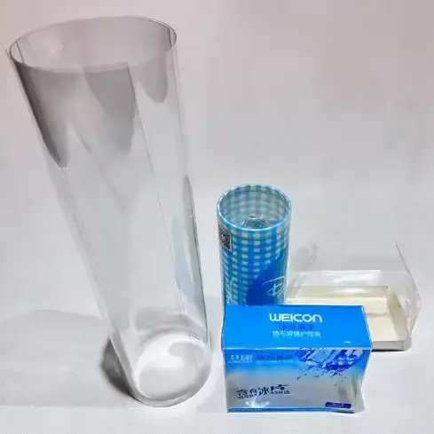 Elikagaien Kalifikazioa Pet Plastic Film Fitxa Roll